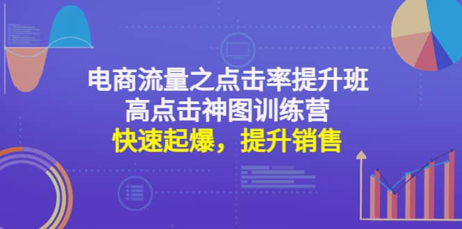 电商流量之点击率提升班+高点击神图训练营：快速起爆，提升销售-飞鱼网创