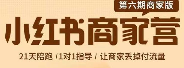 贾真-小红书商家营第6期商家版，21天带货陪跑课，让商家丢掉付流量-飞鱼网创