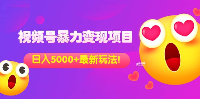 外面收费699的视频号暴力变现项目，日入5000+，简单易操作当天见效果-飞鱼网创