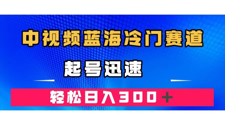 中视频蓝海冷门赛道，韩国视频奇闻解说，起号迅速，日入300＋-飞鱼网创