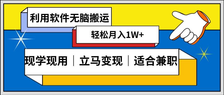 低密度新赛道 视频无脑搬 一天1000+几分钟一条原创视频 零成本零门槛超简单-飞鱼网创