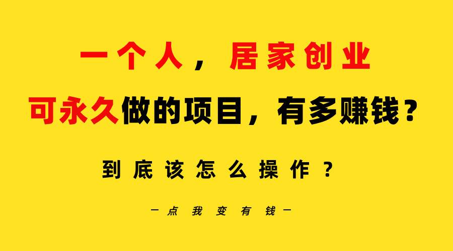 一个人，居家创业：B站每天10分钟，单账号日引创业粉100+，月稳定变现5W…-飞鱼网创