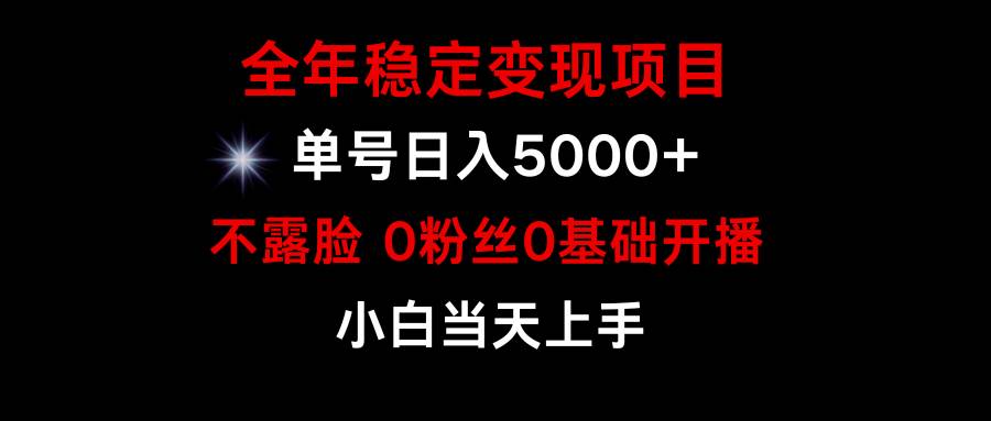 小游戏月入15w+，全年稳定变现项目，普通小白如何通过游戏直播改变命运-飞鱼网创