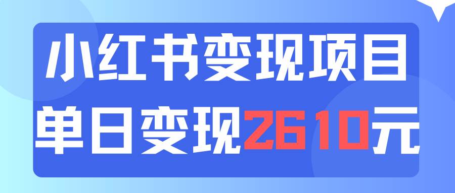 利用小红书卖资料单日引流150人当日变现2610元小白可实操（教程+资料）-飞鱼网创